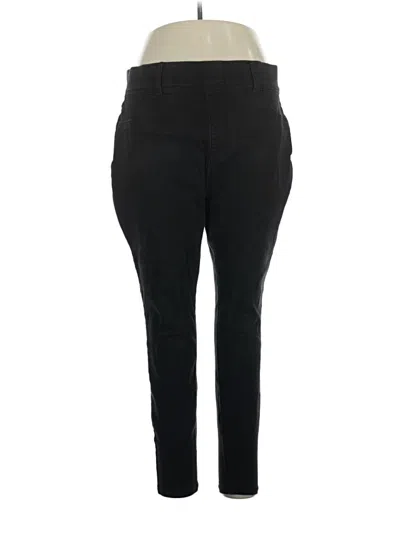Pre-owned Terra & Sky Active Pants In Black