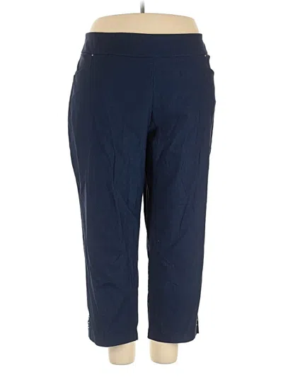 Pre-owned Terra & Sky Active Pants In Blue