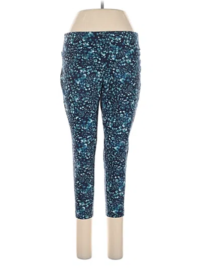 Pre-owned Terra & Sky Active Pants In Blue