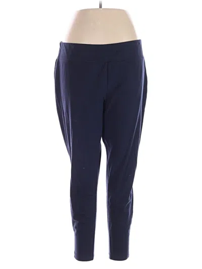 Pre-owned Terra & Sky Active Pants In Blue