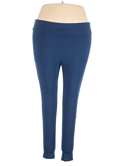 Pre-owned Terra & Sky Active Pants In Blue