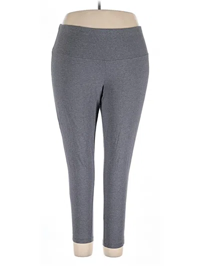 Pre-owned Terra & Sky Active Pants In Gray