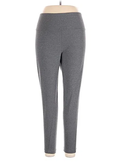 Pre-owned Terra & Sky Active Pants In Gray