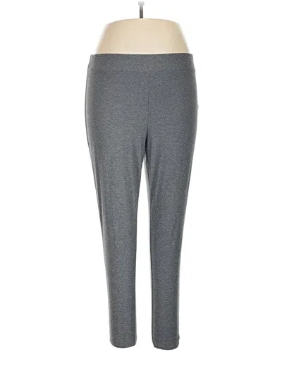 Pre-owned Terra & Sky Active Pants In Gray