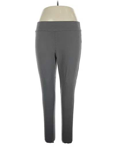 Pre-owned Terra & Sky Active Pants In Gray