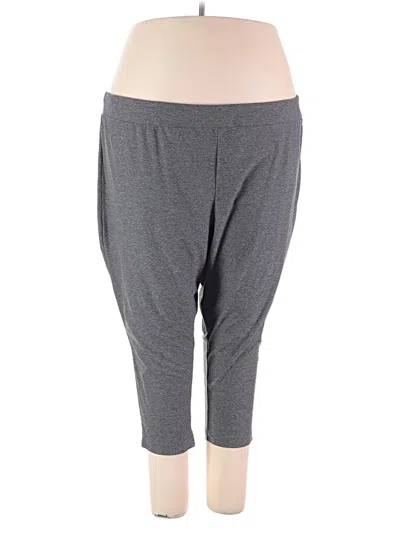 Pre-owned Terra & Sky Active Pants In Gray