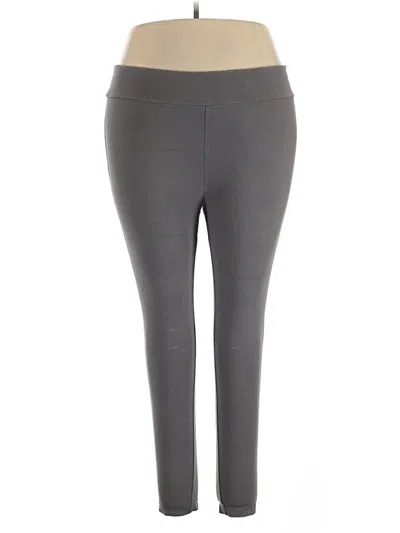 Pre-owned Terra & Sky Active Pants In Gray