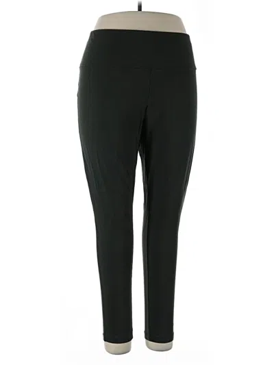 Pre-owned Terra & Sky Active Pants In Green