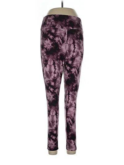 Pre-owned Terra & Sky Active Pants In Purple