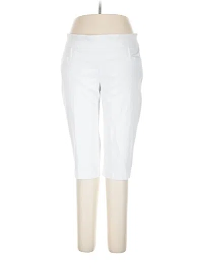 Pre-owned Terra & Sky Active Pants In White