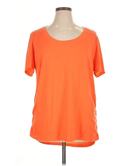 Pre-owned Terra & Sky Active T-shirt In Orange