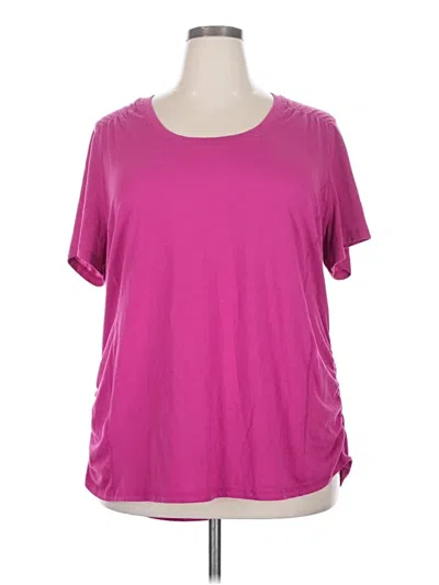 Pre-owned Terra & Sky Active T-shirt In Pink