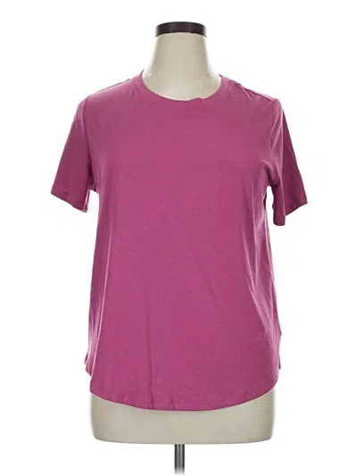 Pre-owned Terra & Sky Active T-shirt In Purple