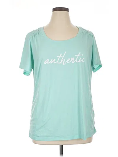 Pre-owned Terra & Sky Active T-shirt In Teal
