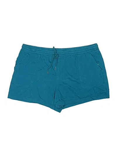 Pre-owned Terra & Sky Athletic Shorts In Teal