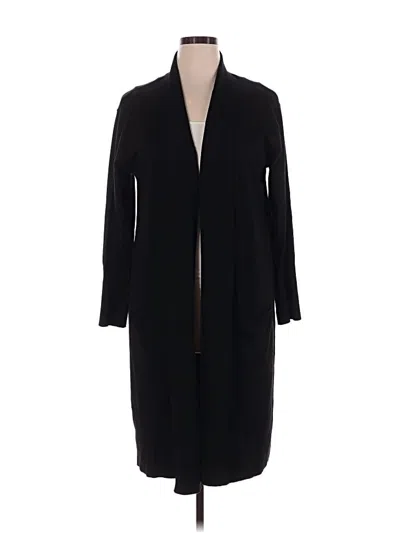 Pre-owned Terra & Sky Cardigan Sweater In Black