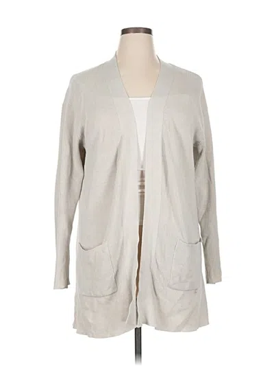 Pre-owned Terra & Sky Cardigan Sweater In Brown