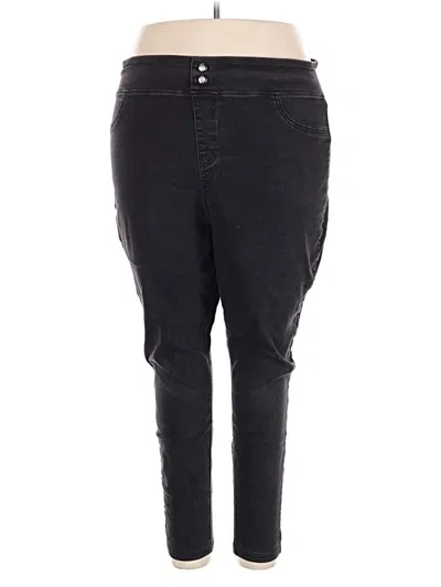 Pre-owned Terra & Sky Cargo Pants In Black