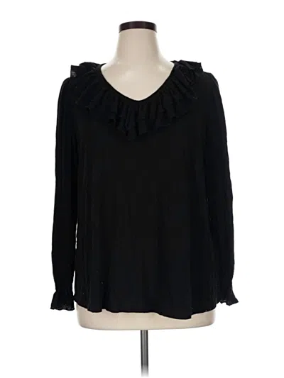 Pre-owned Terra & Sky Casual Dress In Black