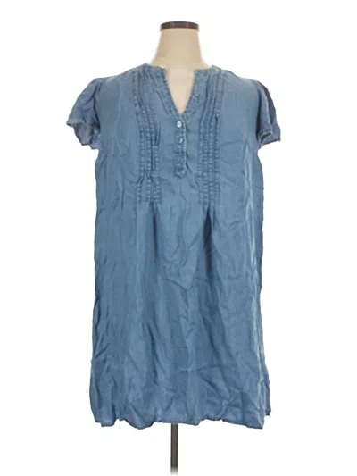 Pre-owned Terra & Sky Casual Dress In Blue