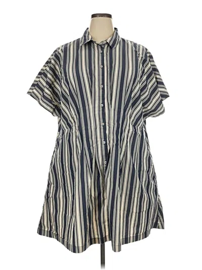 Pre-owned Terra & Sky Casual Dress In Blue