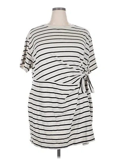 Pre-owned Terra & Sky Casual Dress In Gray