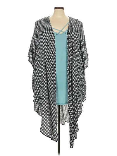 Pre-owned Terra & Sky Casual Dress In Gray