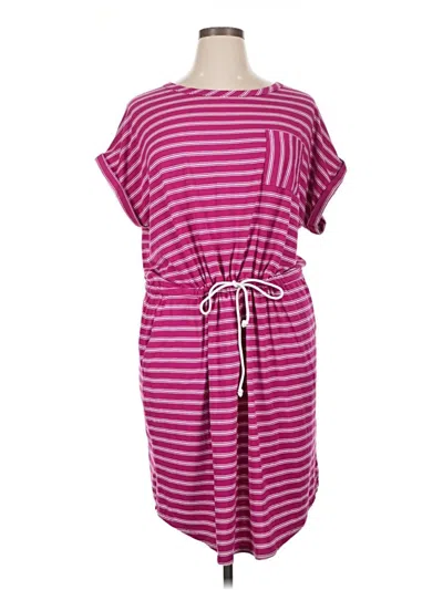 Pre-owned Terra & Sky Casual Dress In Pink