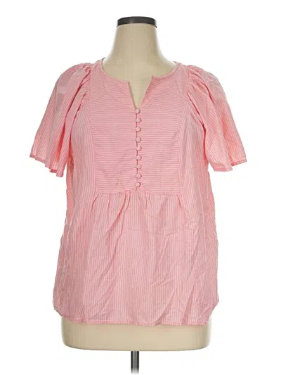 Pre-owned Terra & Sky Casual Dress In Pink