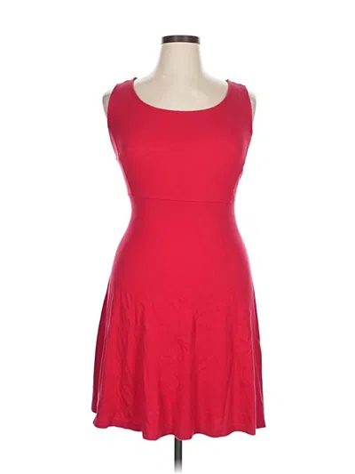 Pre-owned Terra & Sky Casual Dress In Red