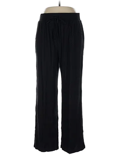 Pre-owned Terra & Sky Casual Pants In Black