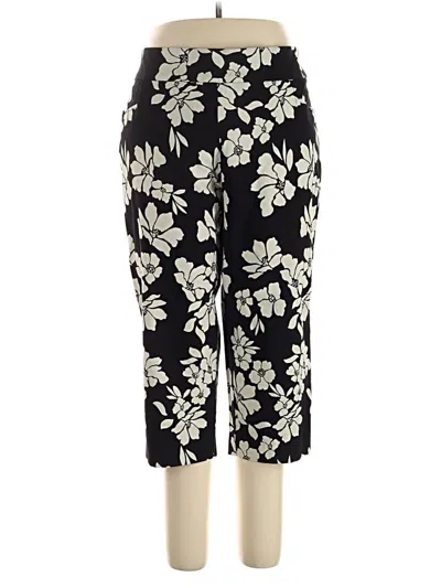 Pre-owned Terra & Sky Casual Pants In Black