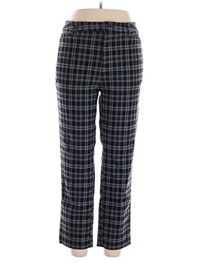 Pre-owned Terra & Sky Casual Pants In Black