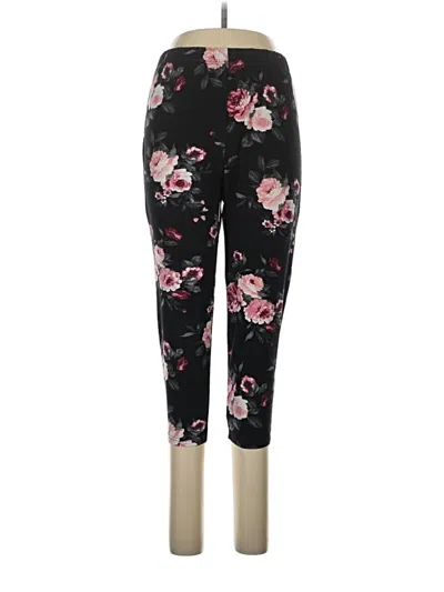 Pre-owned Terra & Sky Casual Pants In Black