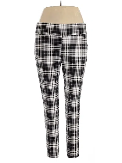 Terra & Sky Casual Pants In Black