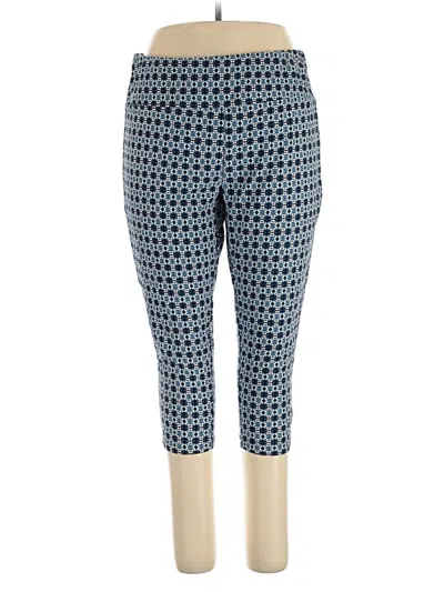 Pre-owned Terra & Sky Casual Pants In Blue