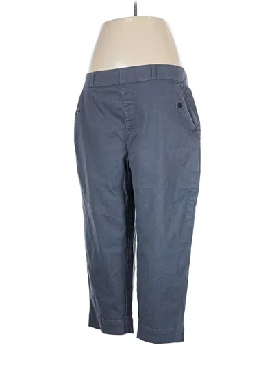 Pre-owned Terra & Sky Casual Pants In Blue