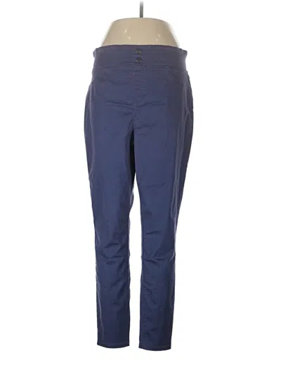 Pre-owned Terra & Sky Casual Pants In Blue