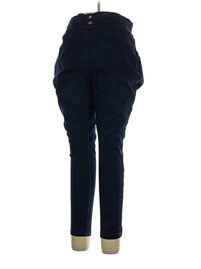 Pre-owned Terra & Sky Casual Pants In Blue