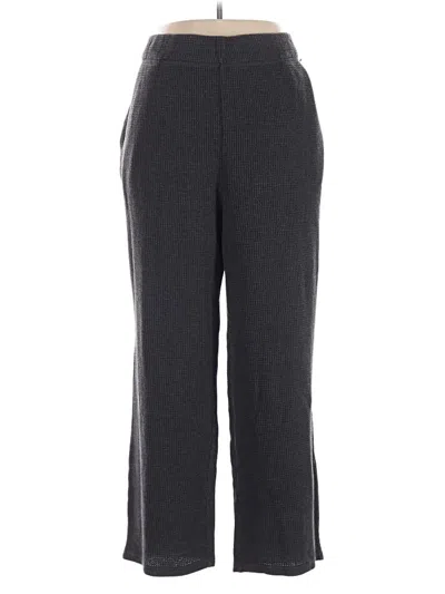 Pre-owned Terra & Sky Casual Pants In Gray