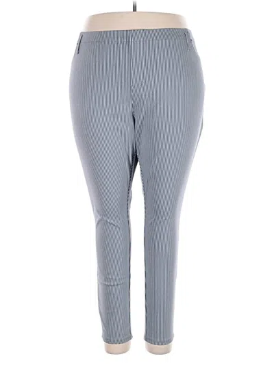Pre-owned Terra & Sky Casual Pants In Gray
