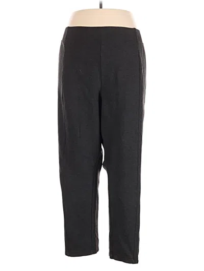 Pre-owned Terra & Sky Casual Pants In Gray