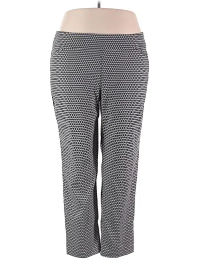 Pre-owned Terra & Sky Casual Pants In Gray