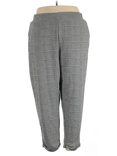 Pre-owned Terra & Sky Casual Pants In Gray