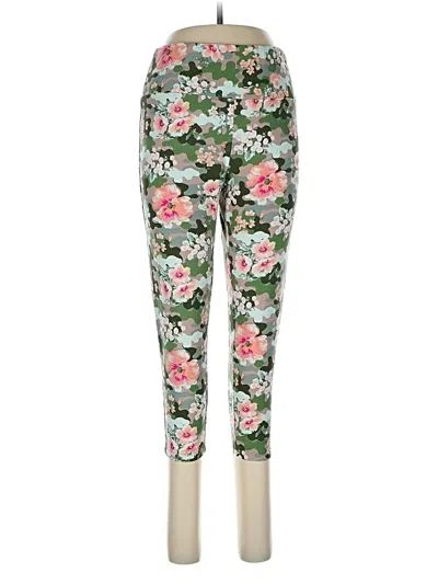 Pre-owned Terra & Sky Casual Pants In Green