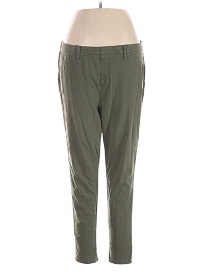 Pre-owned Terra & Sky Casual Pants In Green