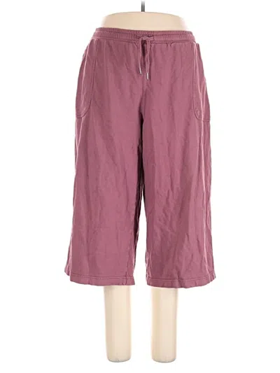 Pre-owned Terra & Sky Casual Pants In Purple