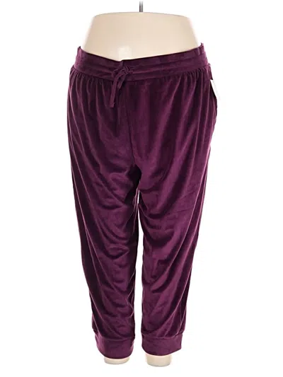 Pre-owned Terra & Sky Casual Pants In Purple