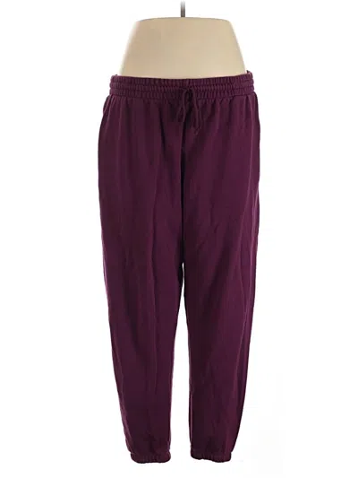 Pre-owned Terra & Sky Casual Pants In Purple