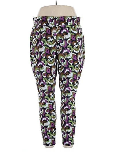 Pre-owned Terra & Sky Casual Pants In Purple